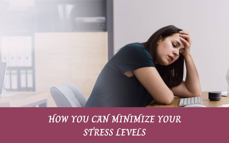 Woman strategizing how she can minimize her stress